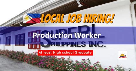 mepz hiring production worker|Production Worker Jobs in Philippines .